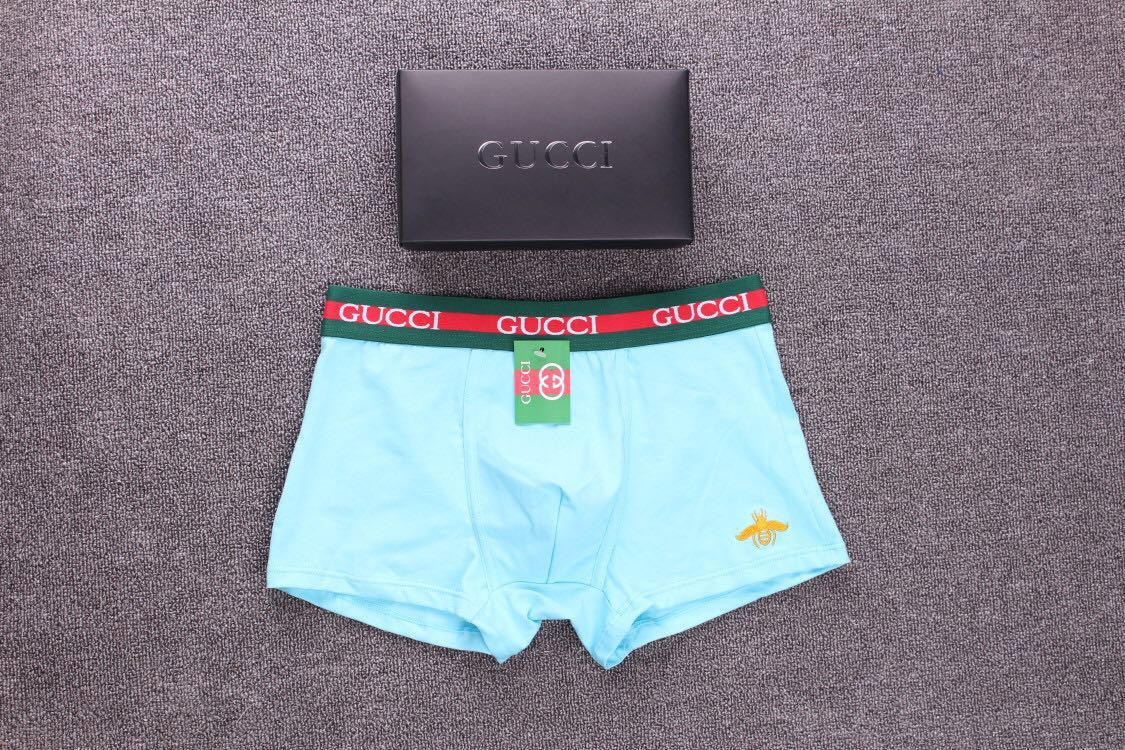 Gucci Allover Red Green Letter Print Boxer Briefs, image 9