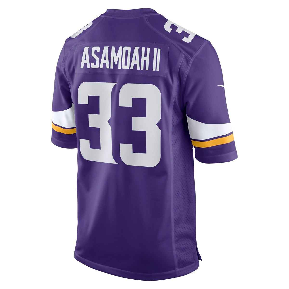Brian Asamoah Minnesota Vikings Nike Game Jersey - Purple