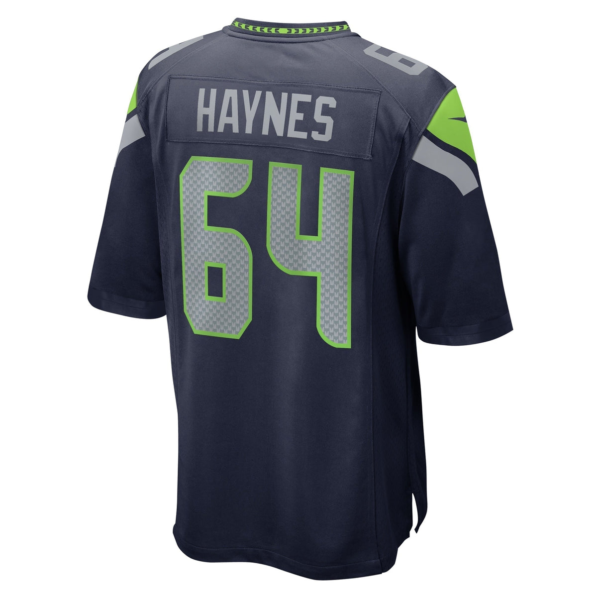 Christian Haynes Seattle Seahawks Game Jersey - College Navy