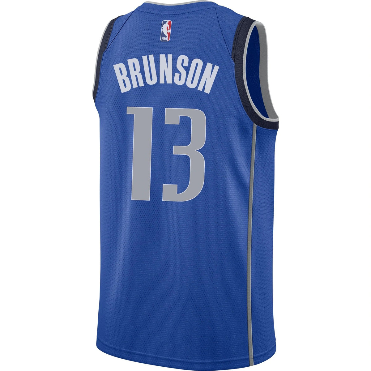 Jalen Brunson #13 Dallas Mavericks Nike Royal Blue Icon Edition Swingman Jersey