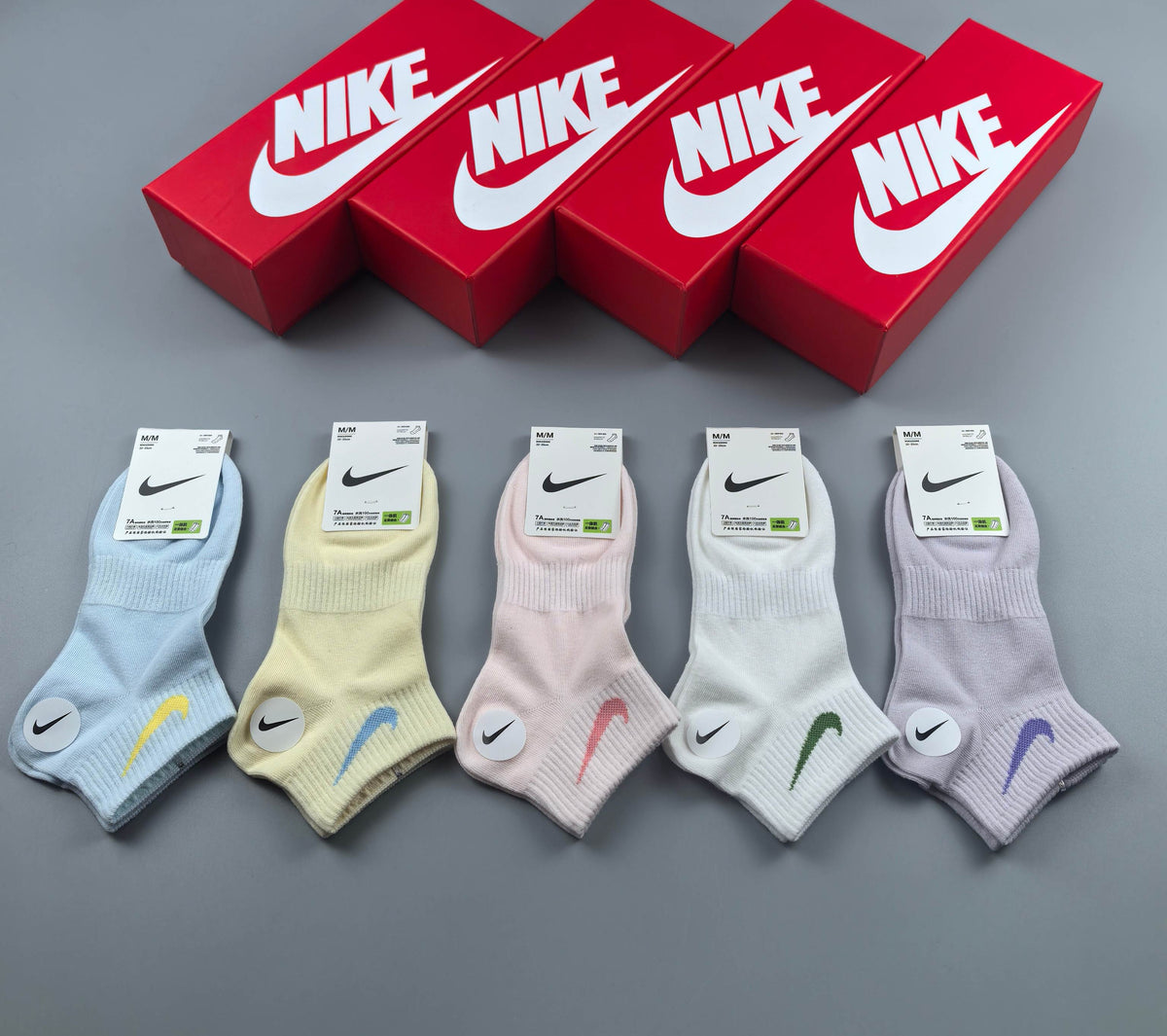 Nike Soft-Tone Small Swoosh Socks, gallery image 9