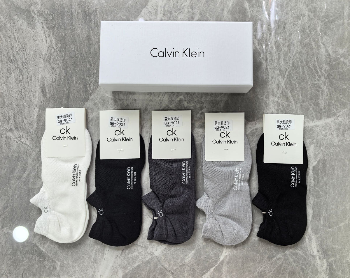 Calvin Klein Black Boxed Low Opening No-Show Socks, image 4