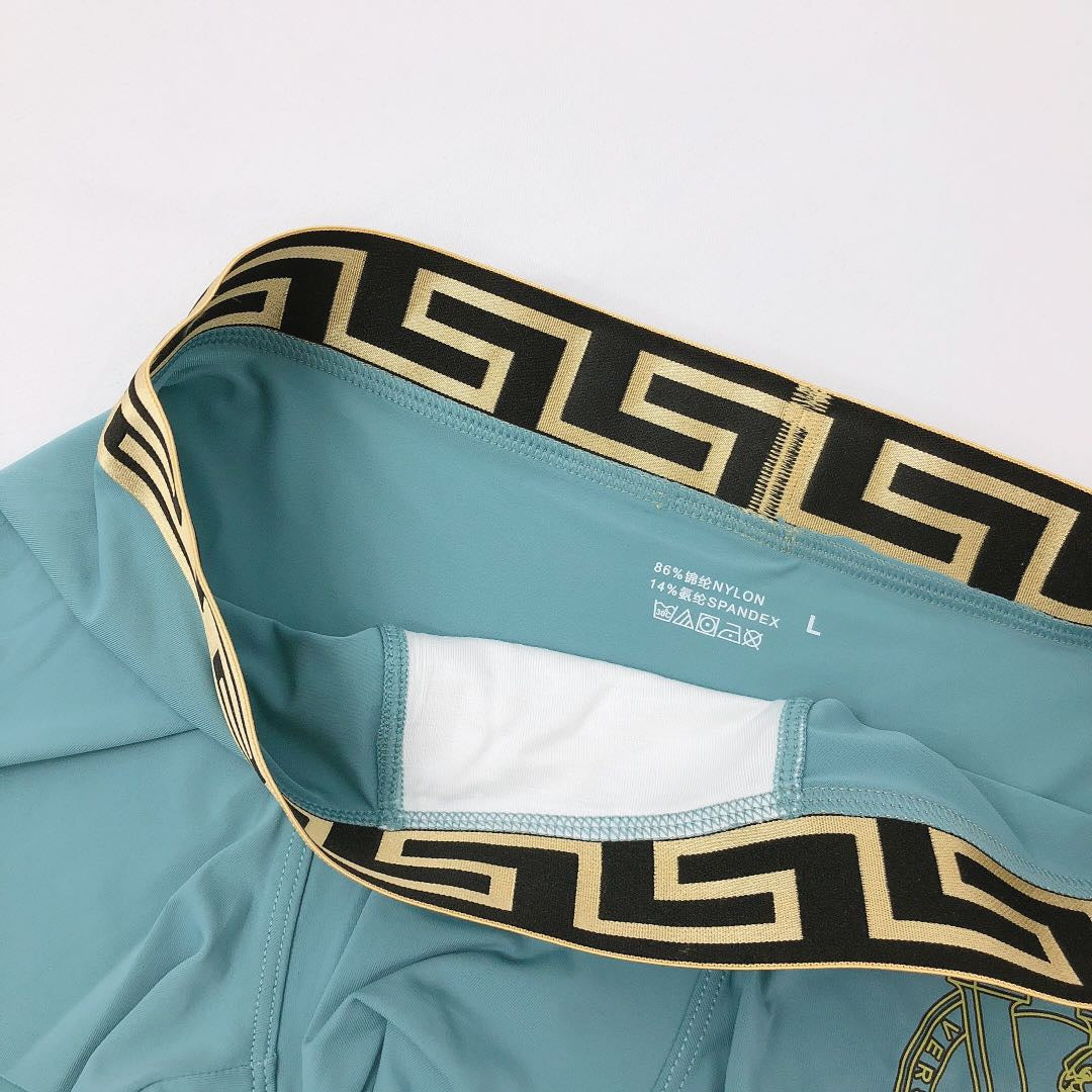 Versace Red Blue Gold Multiple Key Bands Boxer Briefs, image 9