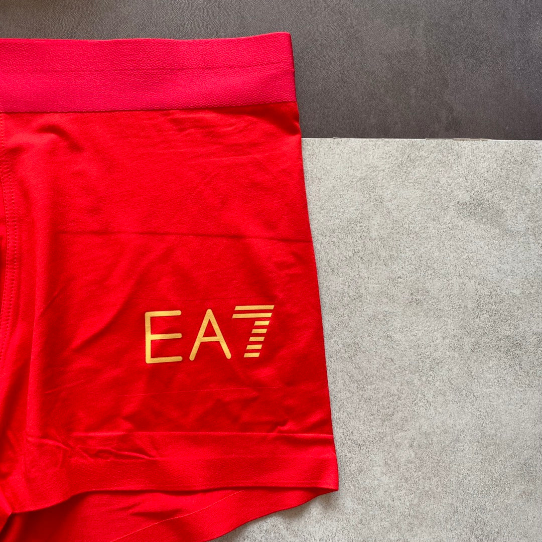 Emporio Armani Red Folded Small EA7 Boxer Briefs, image 9