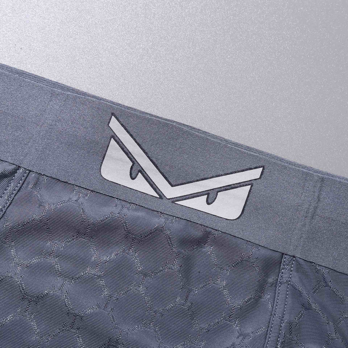 Fendi Grey Tonal Letter Waist Boxer Briefs, image 9