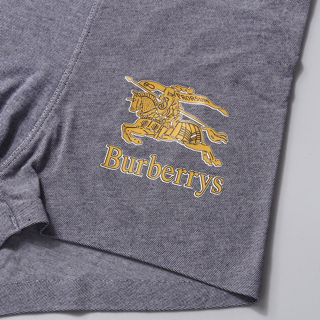 Burberry Grey Burgundy Dark Gold Horse Boxer Briefs, image 9