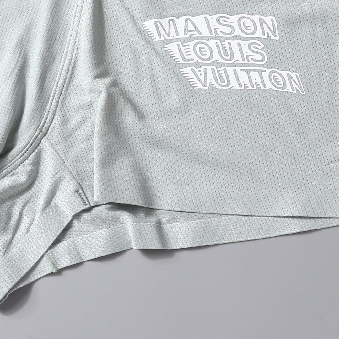 Louis Vuitton Muted Folded Plain Contrast Waist Boxer Briefs, image 9