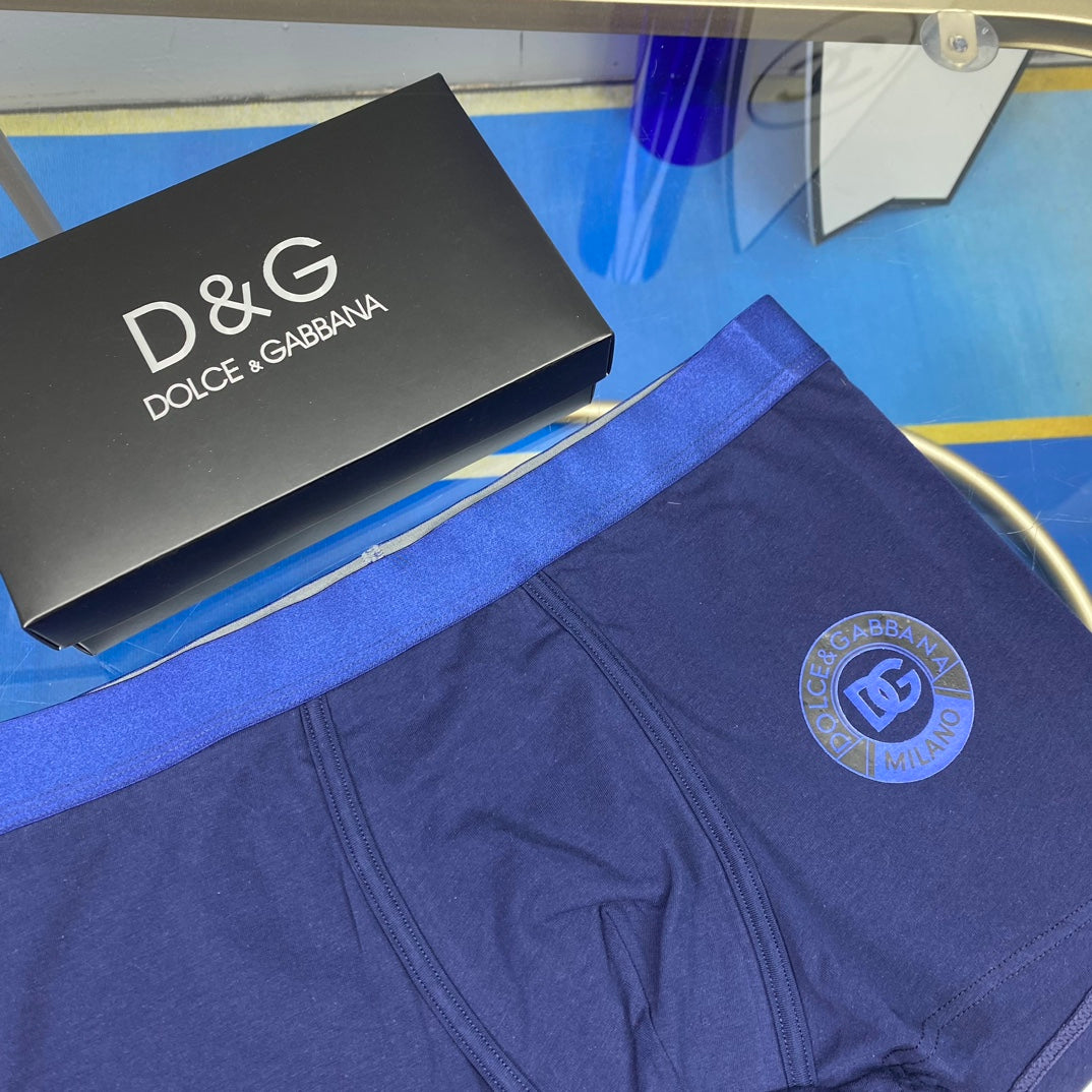 Dolce & Gabbana Circle Badge Colour-Mix Boxer Briefs, gallery image 9