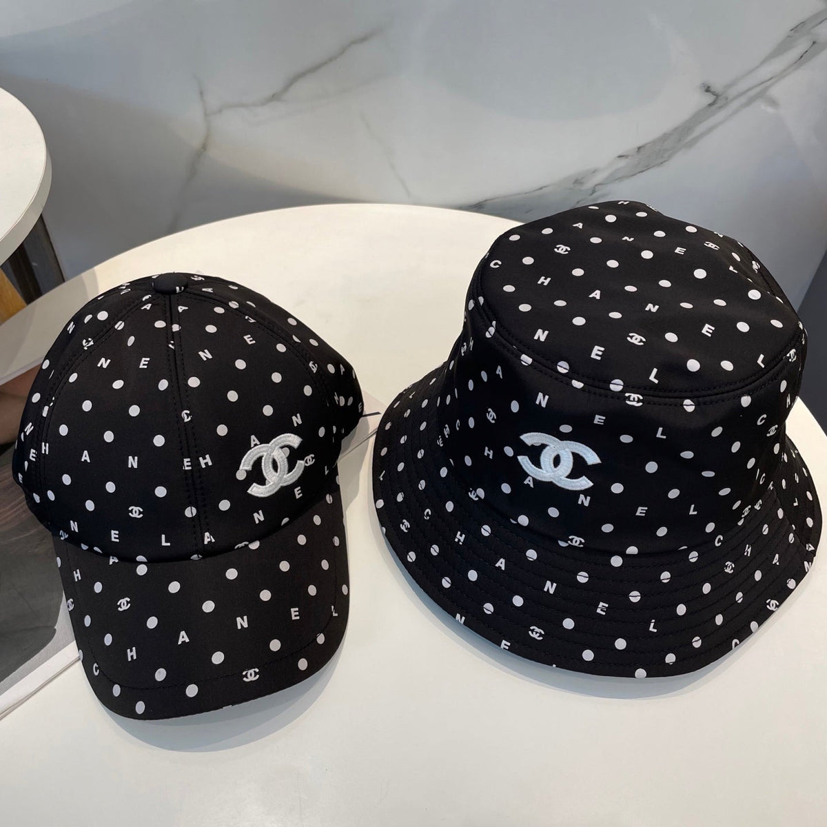 Chanel Embroidered Bucket Hat - image 8