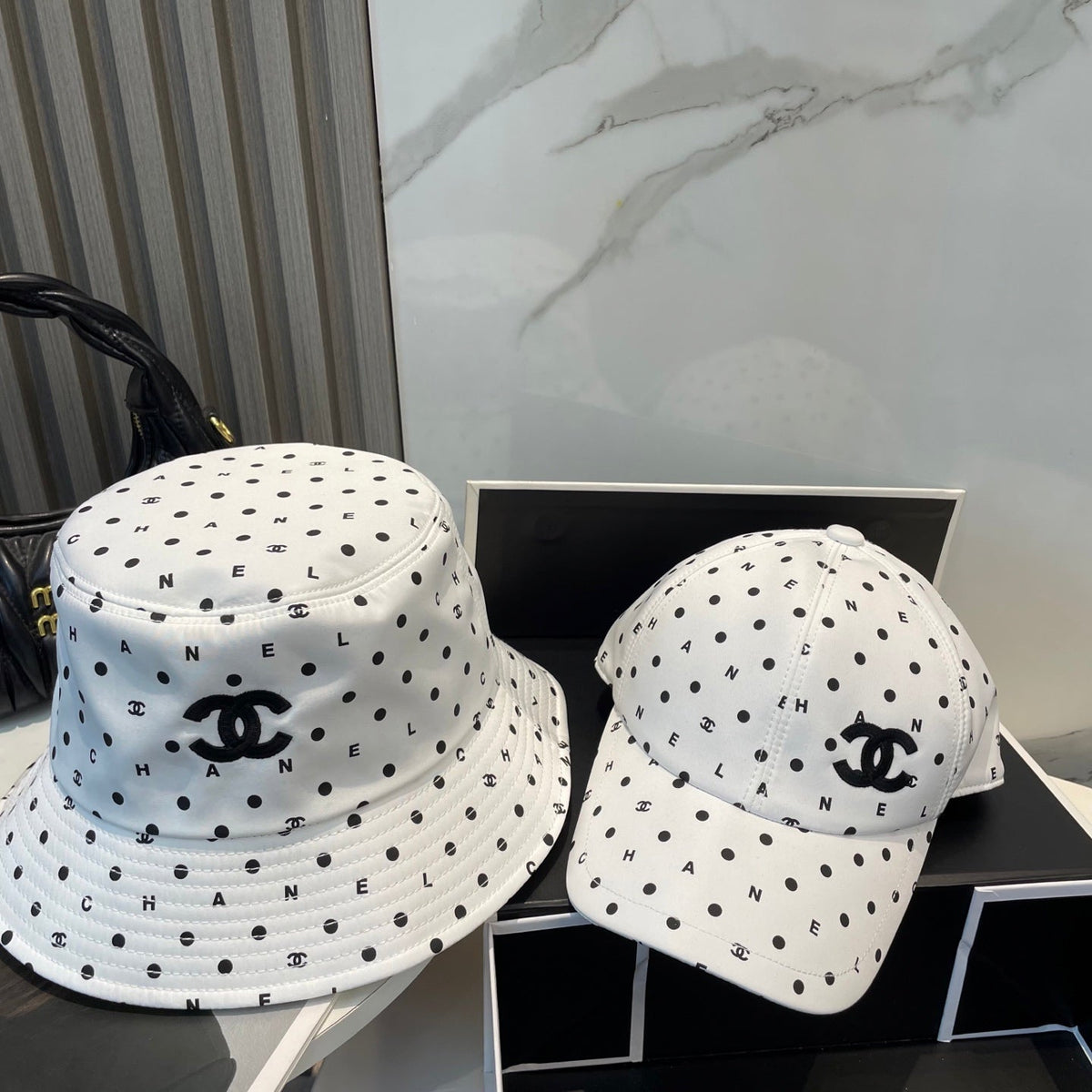 Chanel Embroidered Bucket Hat - image 8