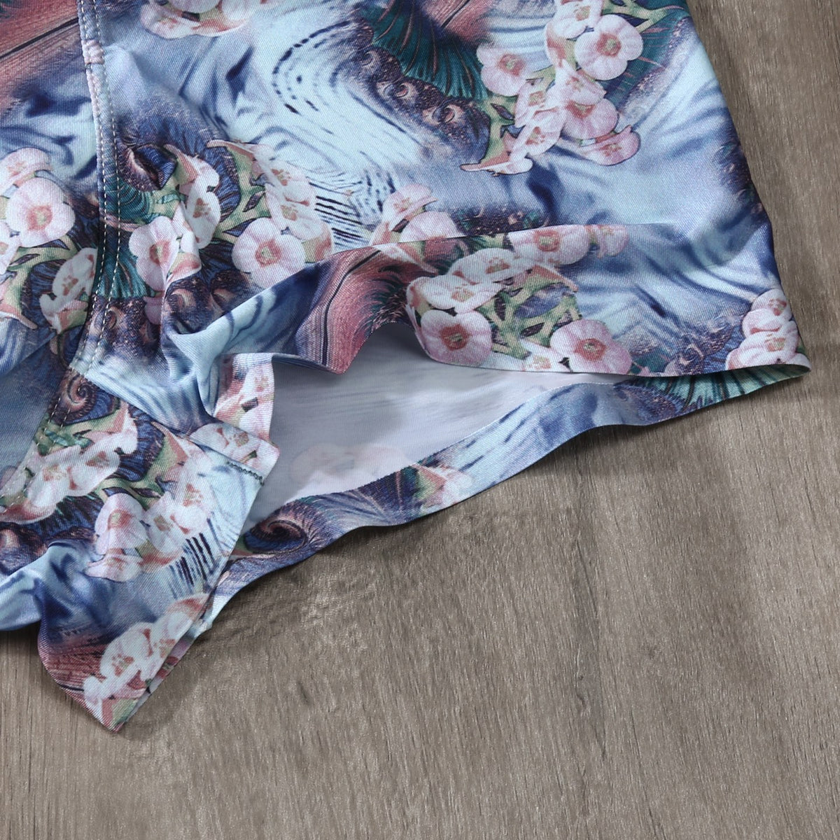 Louis Vuitton Blue Purple Dense Landscape Print Boxer Briefs, image 9