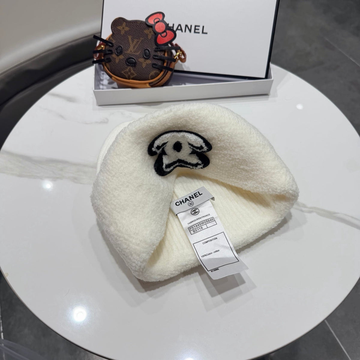Chanel Knit Beanie - image 4