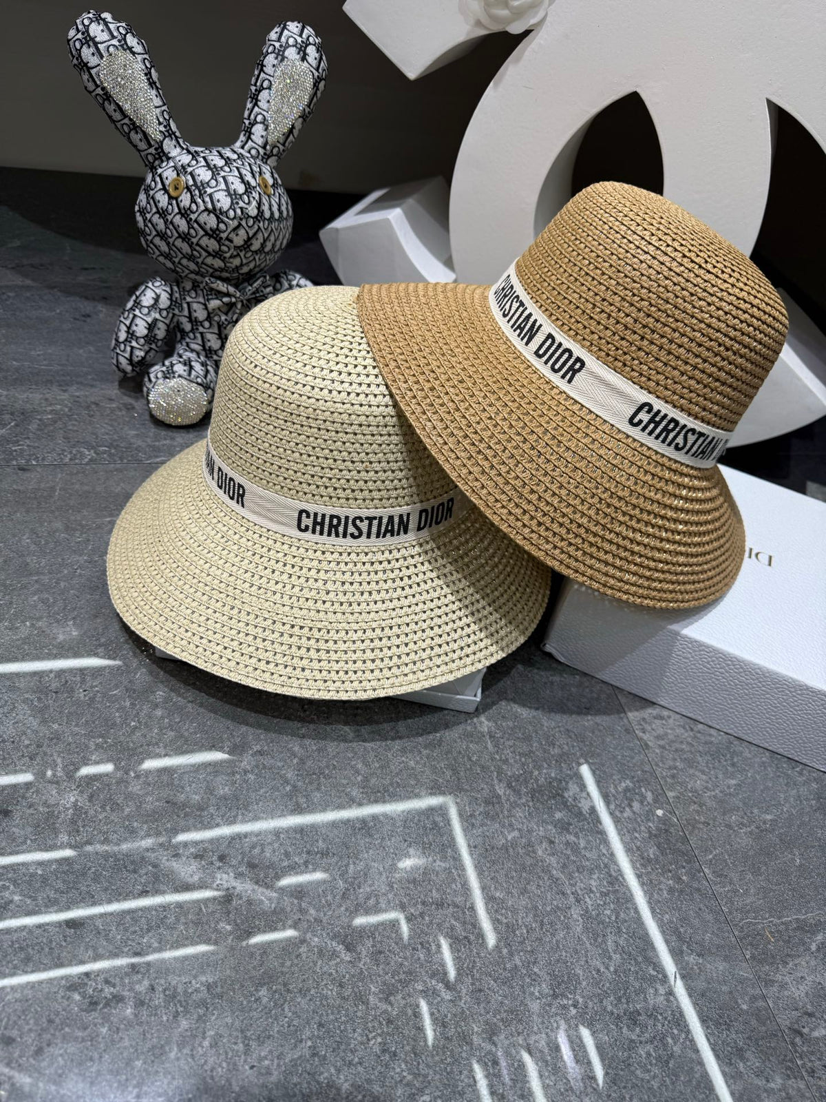 Dior Woven Open Knit Hat - image 9