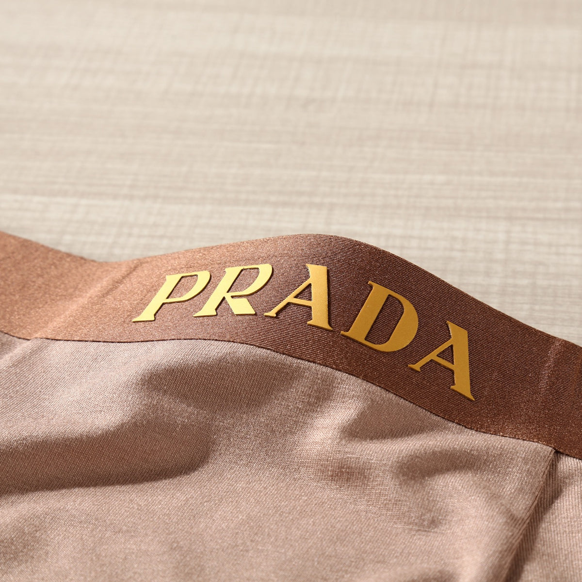 Prada Pale Blue Brown White Broad Waist Boxer Briefs, image 9