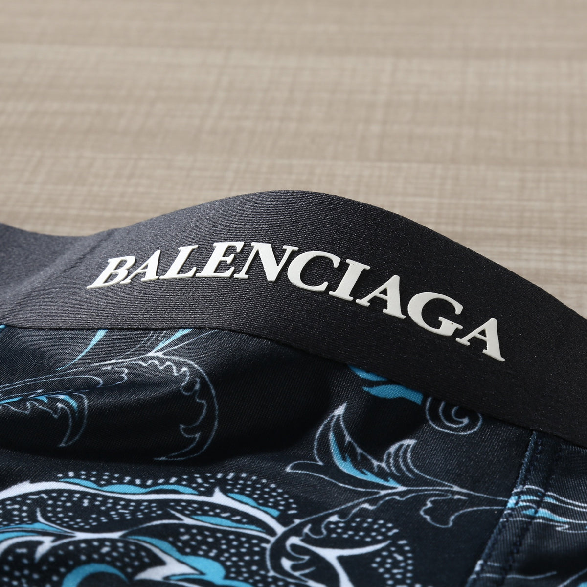 Balenciaga Dark Green Botanical Print Boxer Briefs, image 9