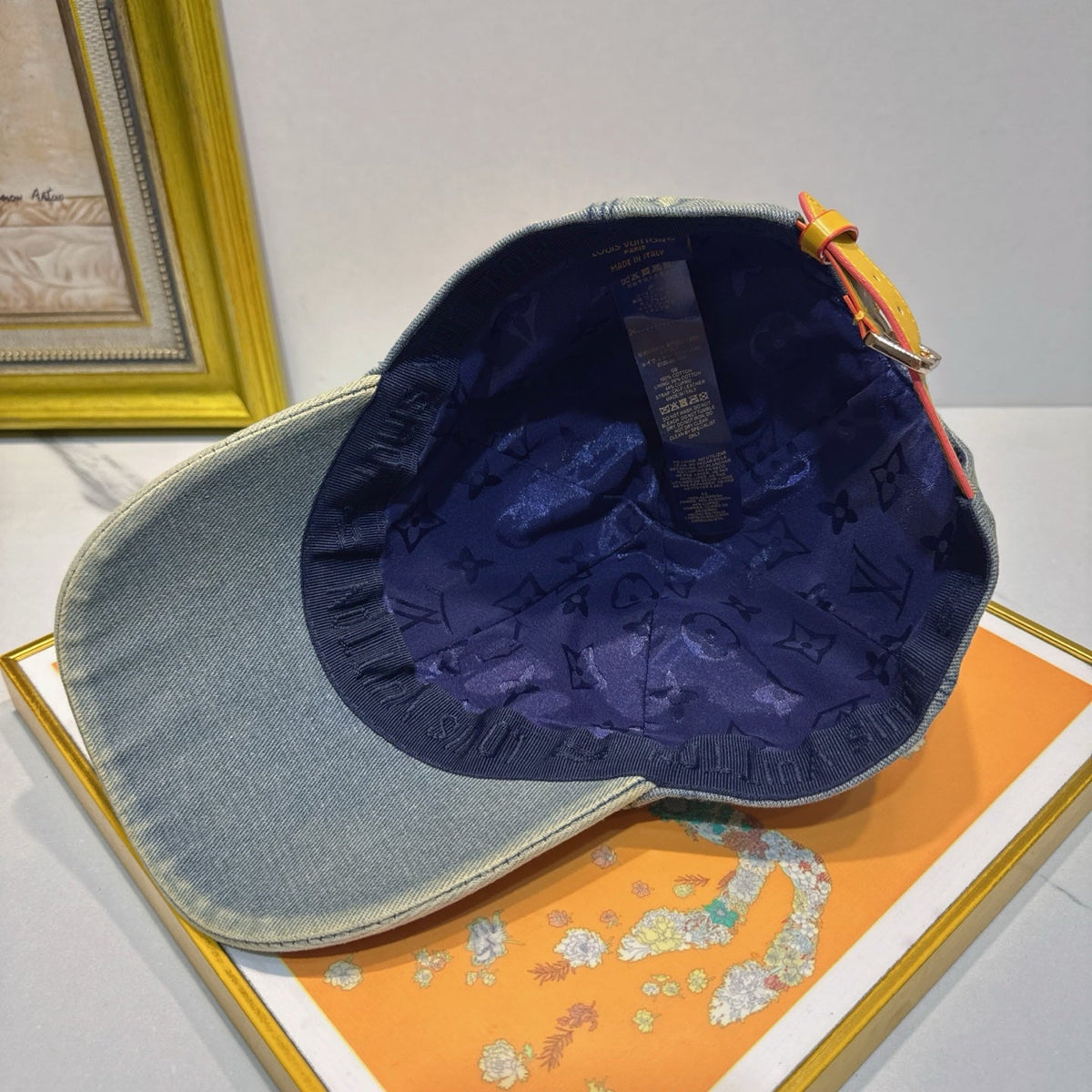 Louis Vuitton Denim Baseball Cap - image 9