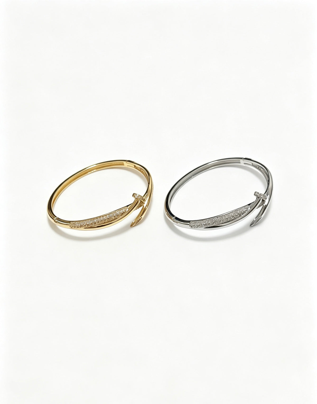 Martin Graham bracelet in polished metal-tone – side detail