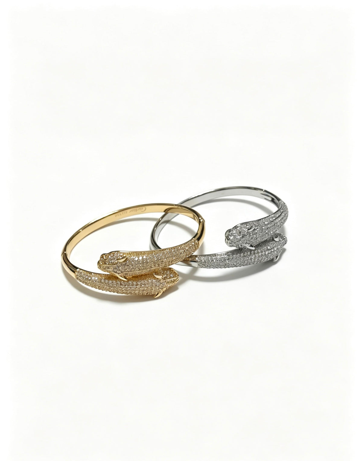 Martin Graham bracelet in polished metal-tone – side detail