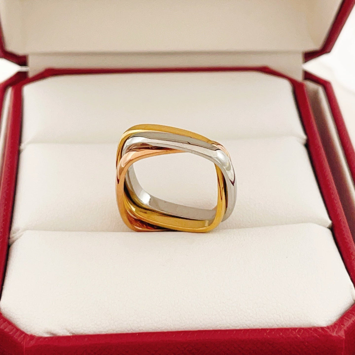 Martin Graham ring in polished metal-tone – main product view
