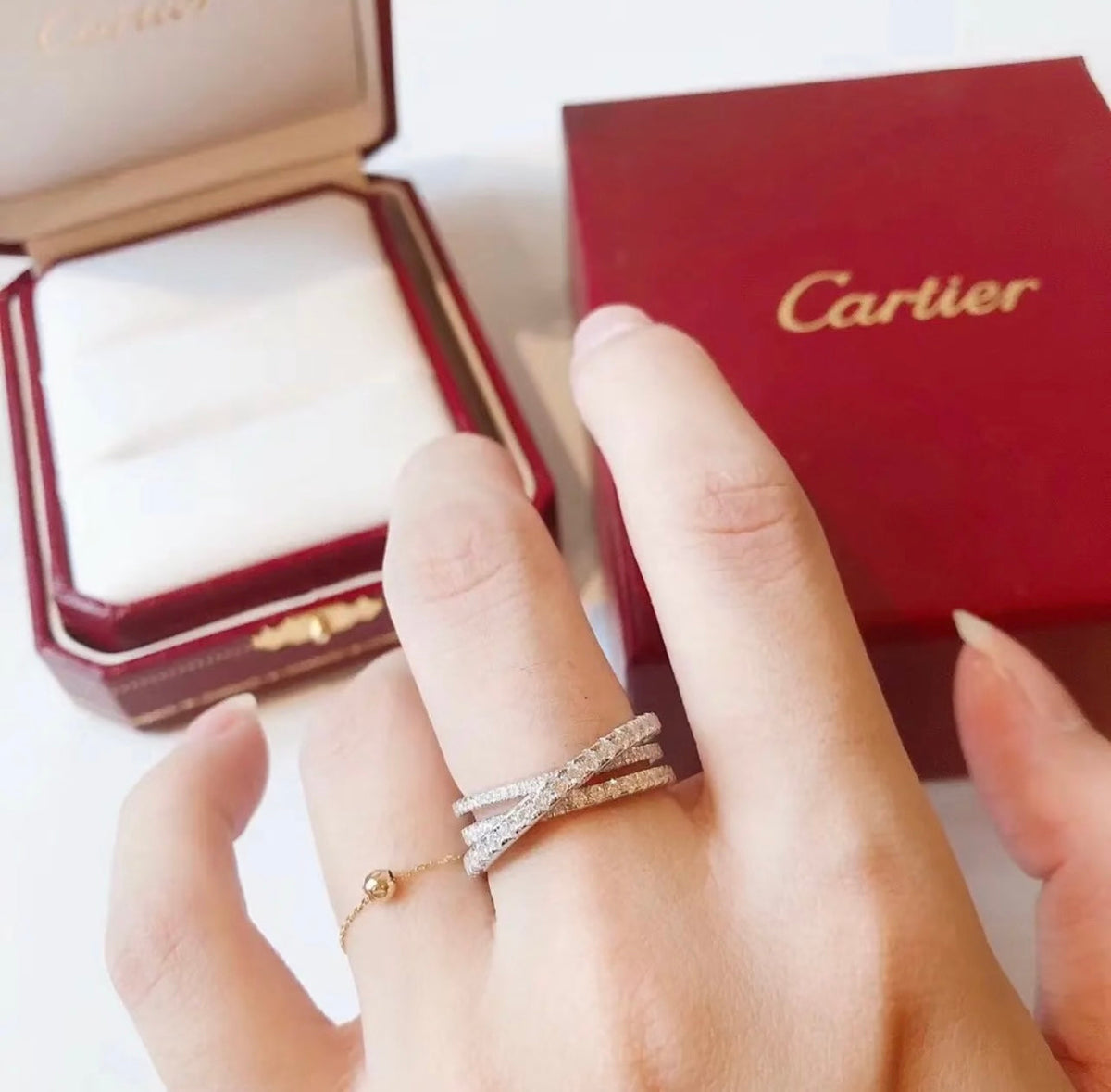 Martin Graham ring in polished metal-tone – main product view