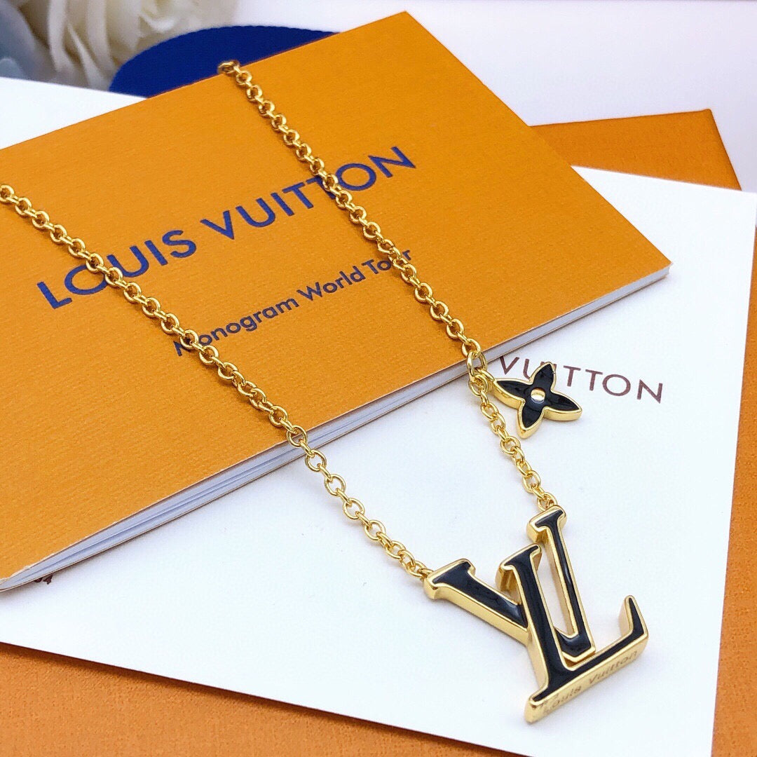 Martin Graham pendant necklace in polished metal-tone – main product view