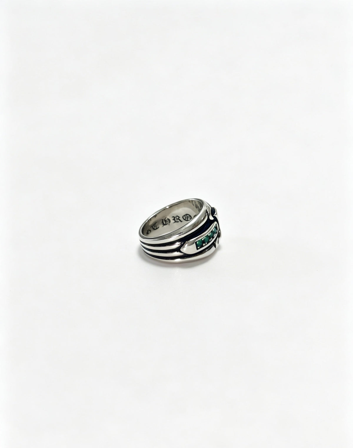 Martin Graham ring in polished metal-tone – main product view