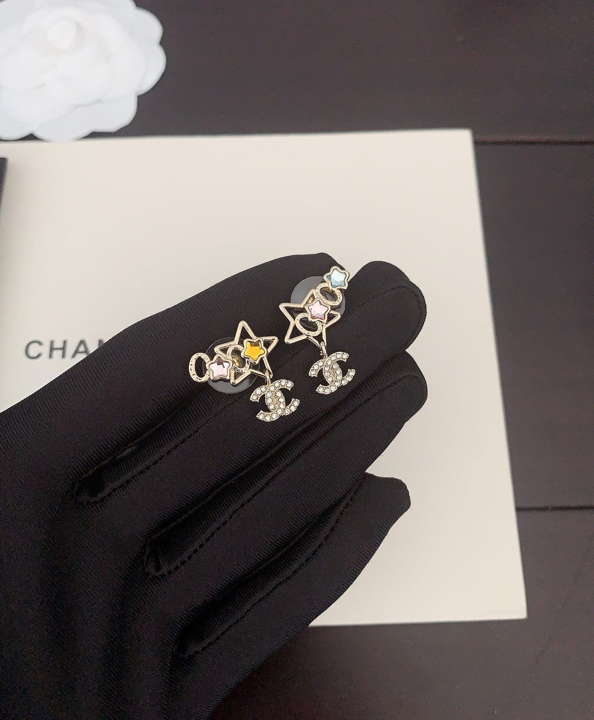 Martin Graham earrings in polished metal-tone – main product view