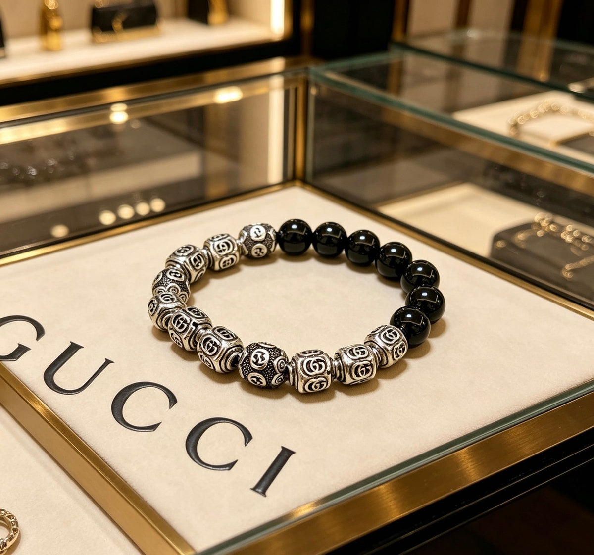 Martin Graham bracelet in polished metal-tone – main product view