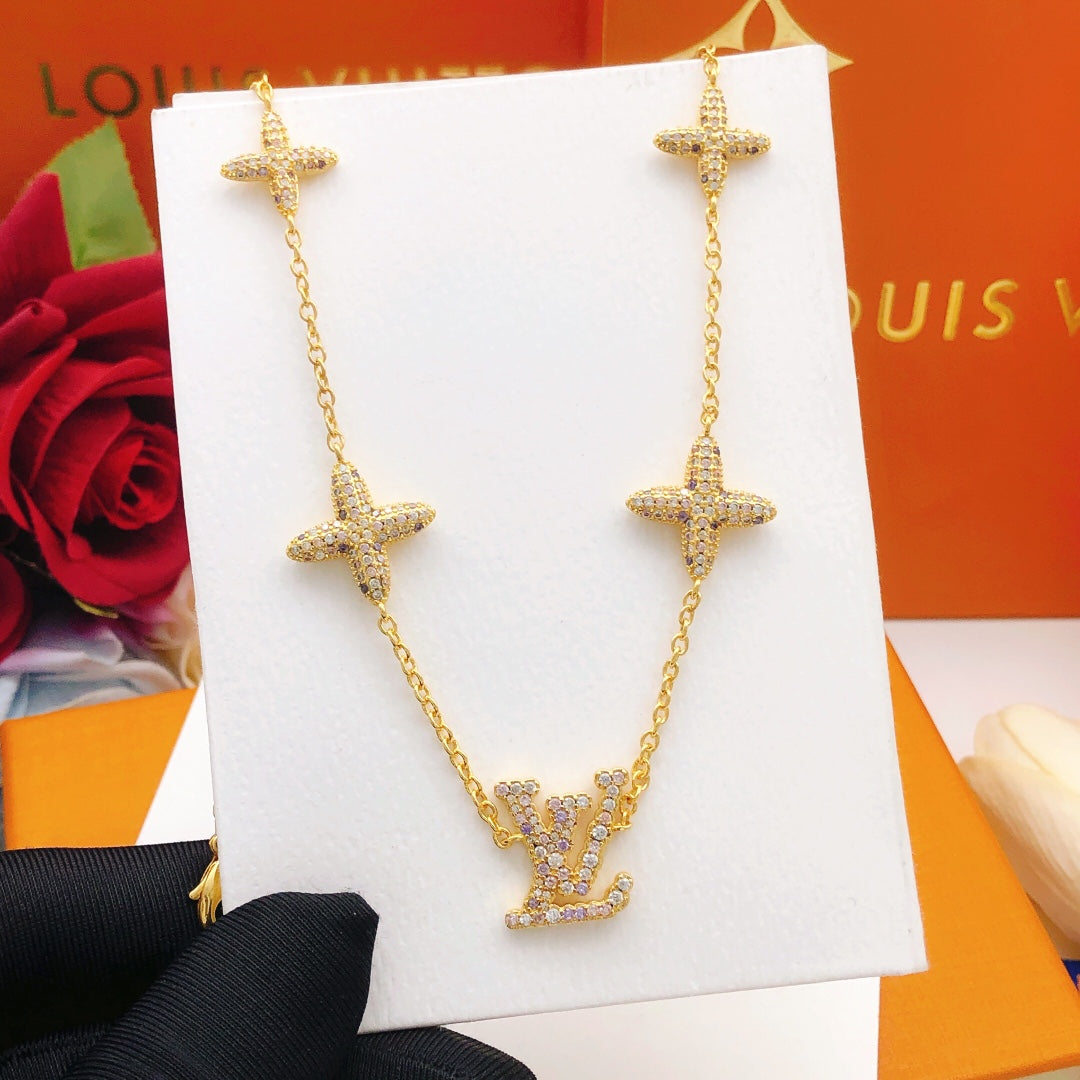 Martin Graham pendant necklace in polished metal-tone – main product view