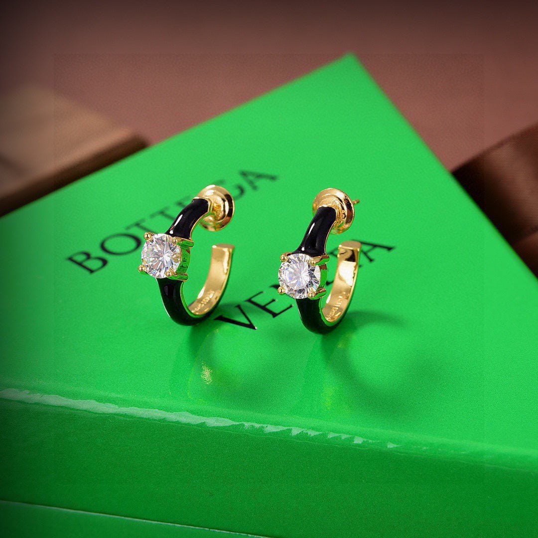 Martin Graham earrings in polished metal-tone – main product view