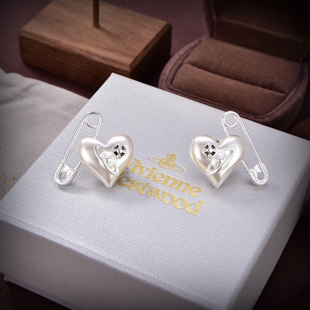 Martin Graham earrings in polished metal-tone – main product view