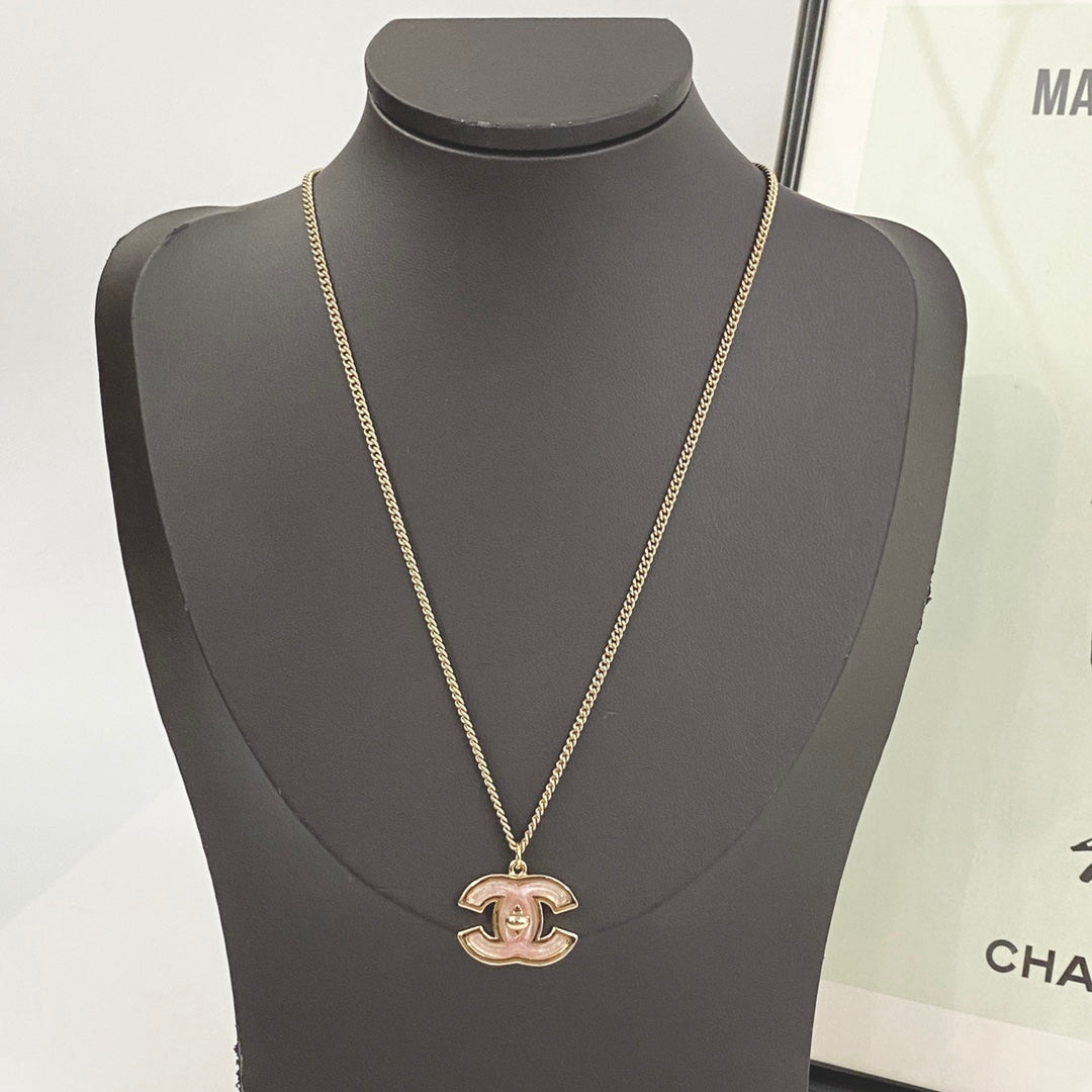 Martin Graham pendant necklace in polished metal-tone – main product view
