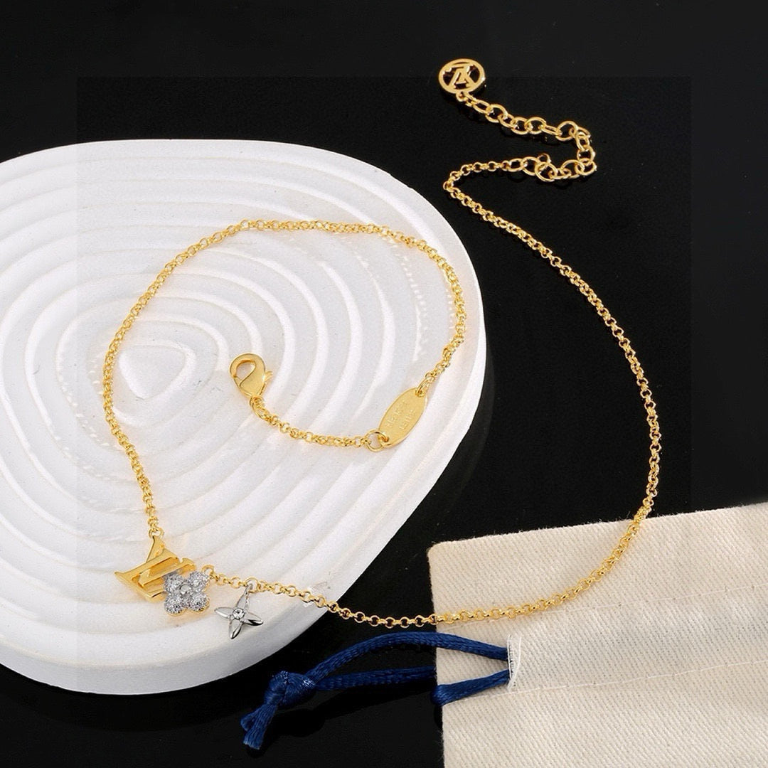 Martin Graham pendant necklace in polished metal-tone – main product view