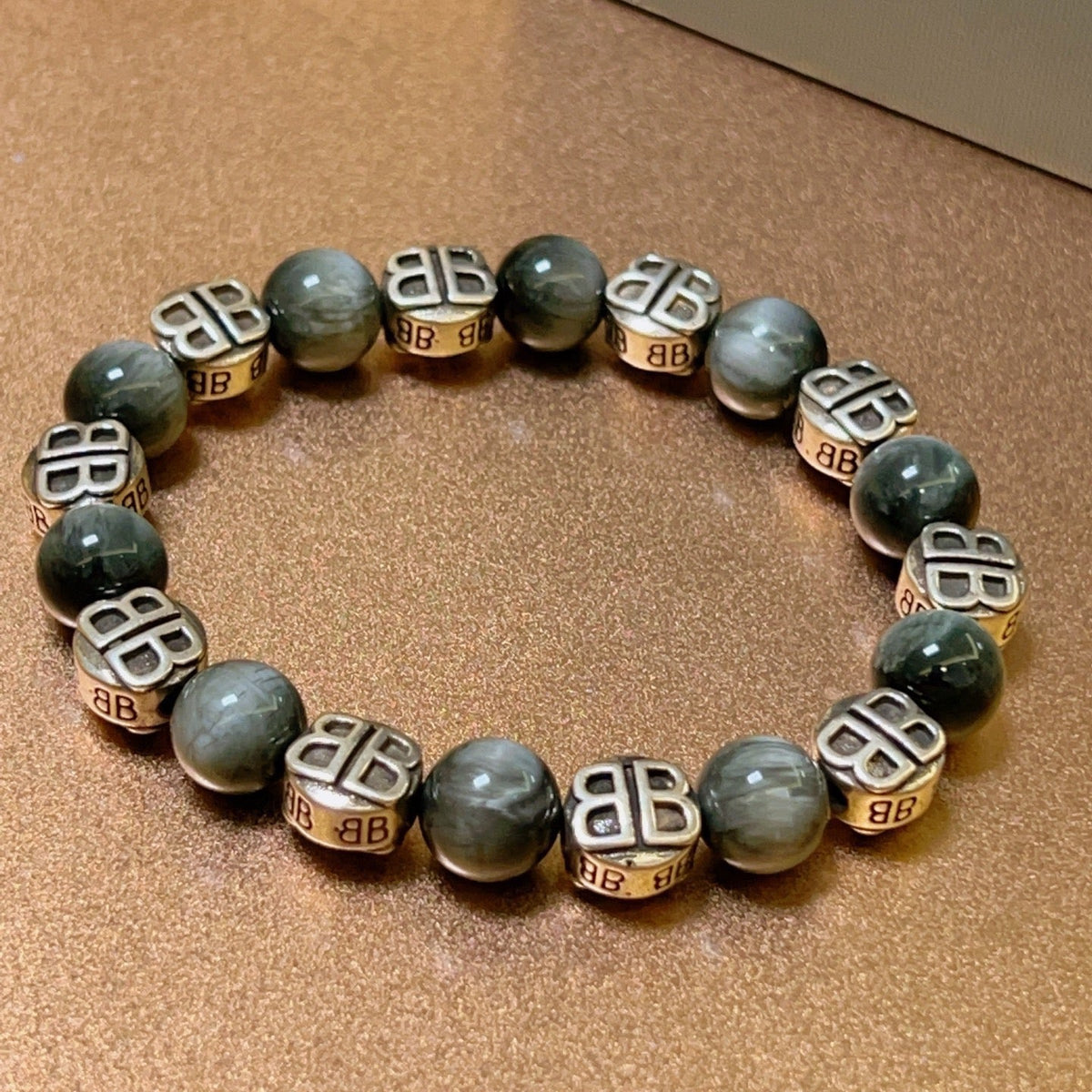 Martin Graham bracelet in polished metal-tone – main product view