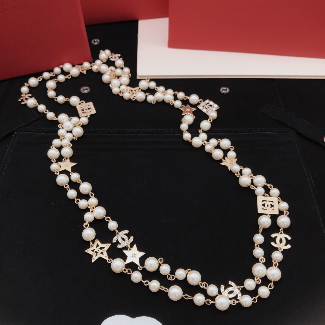 Martin Graham pendant necklace in polished metal-tone – main product view