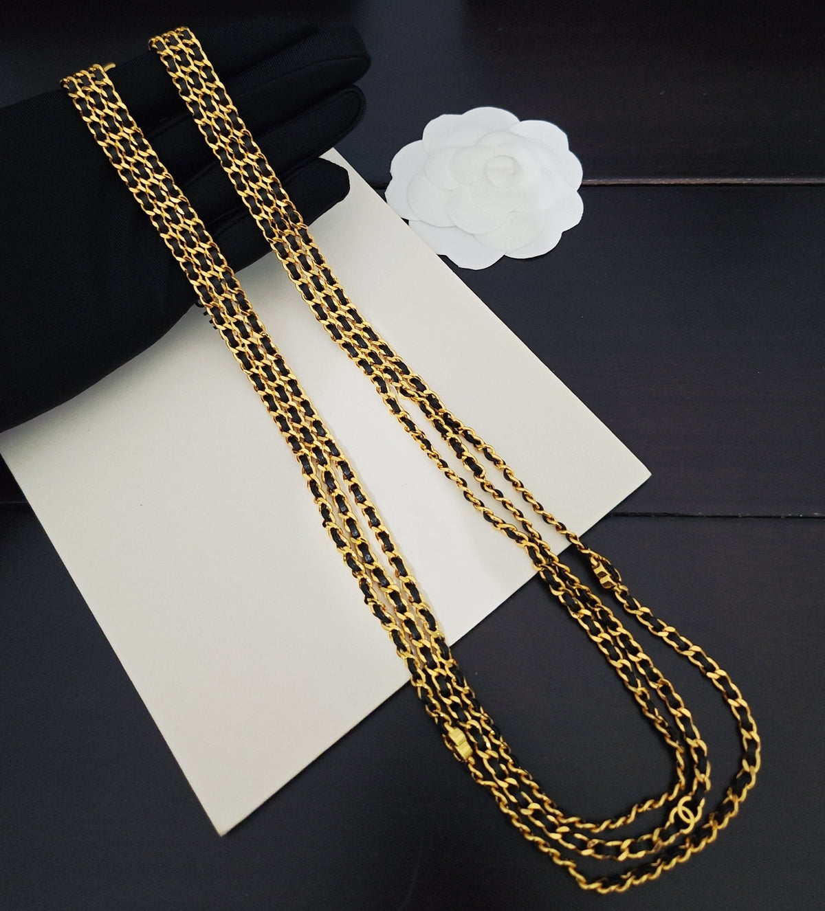 Martin Graham pendant necklace in polished metal-tone – main product view