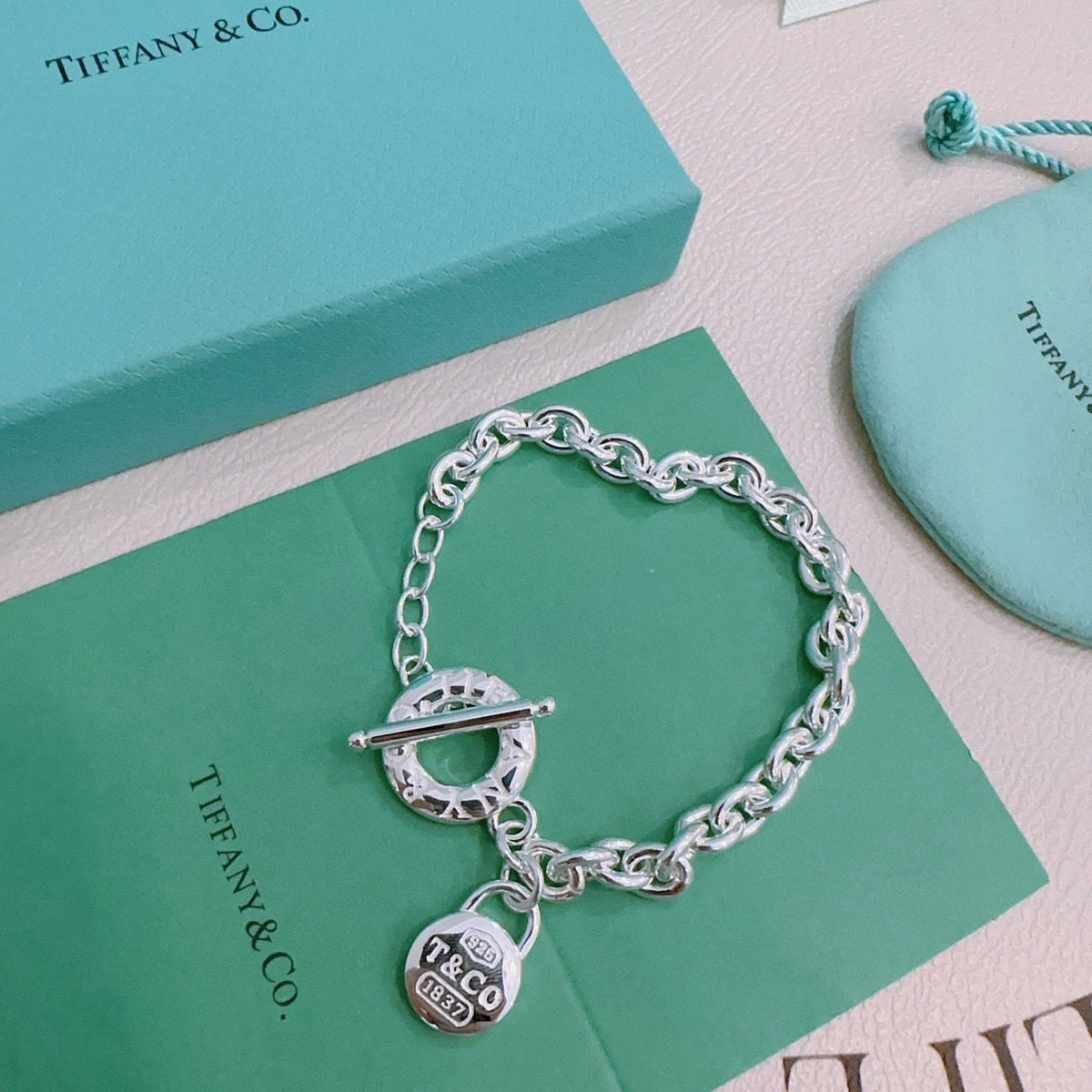 Martin Graham bracelet in polished metal-tone – main product view