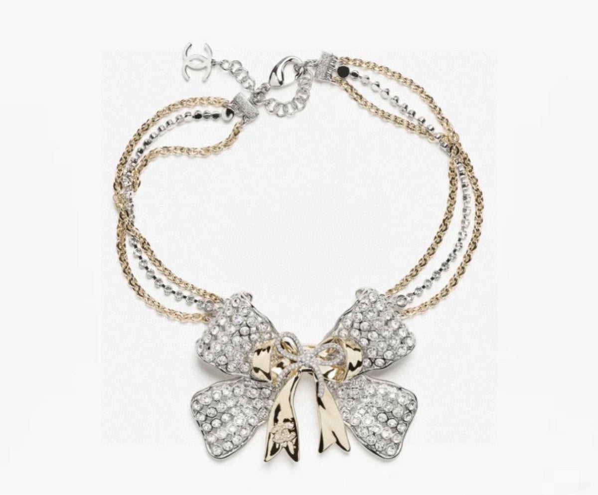 Martin Graham pendant necklace in polished metal-tone – main product view