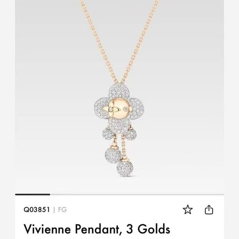 Martin Graham pendant necklace in polished metal-tone – main product view