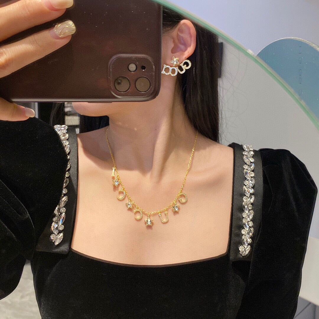 Martin Graham pendant necklace in polished metal-tone – main product view