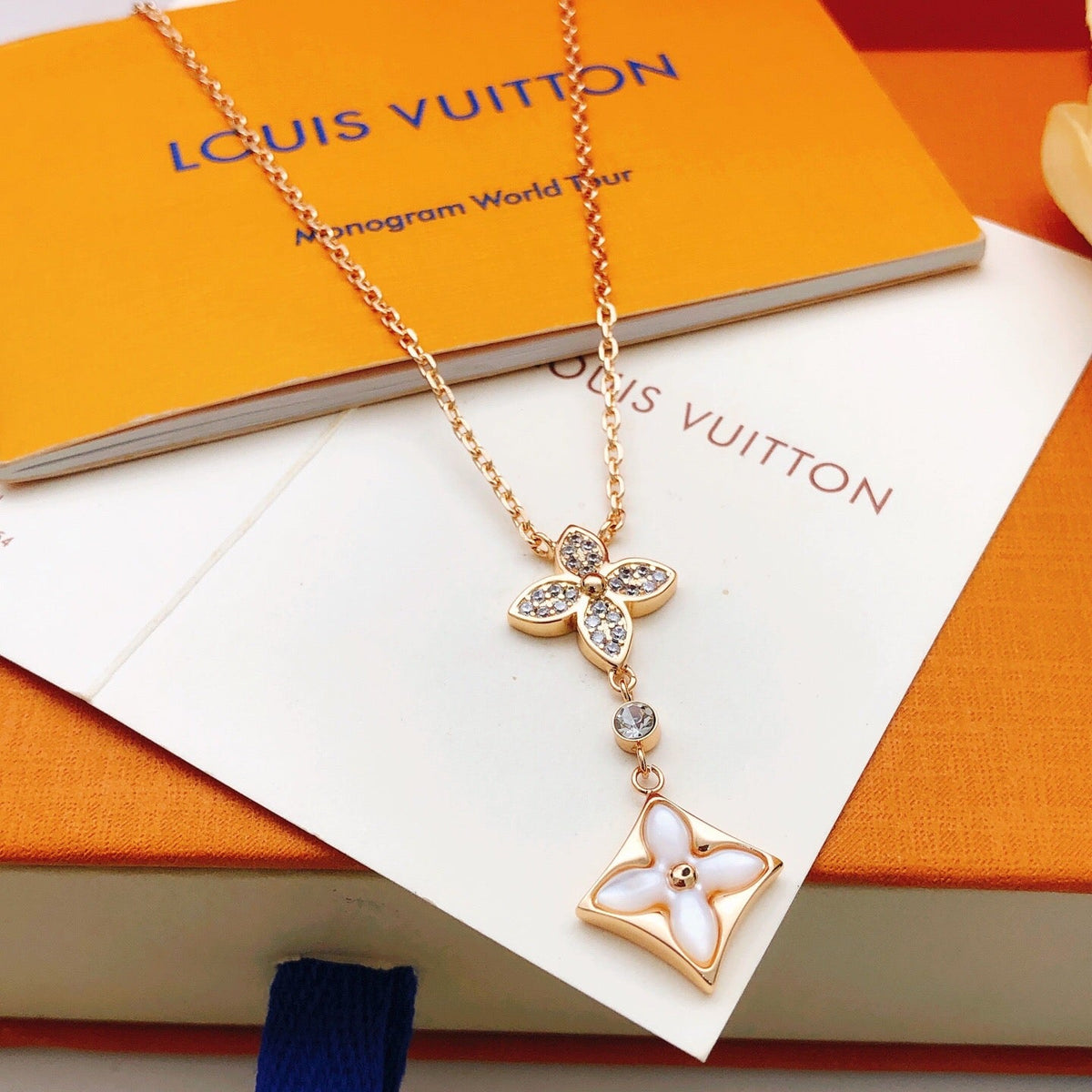 Martin Graham pendant necklace in polished metal-tone – main product view