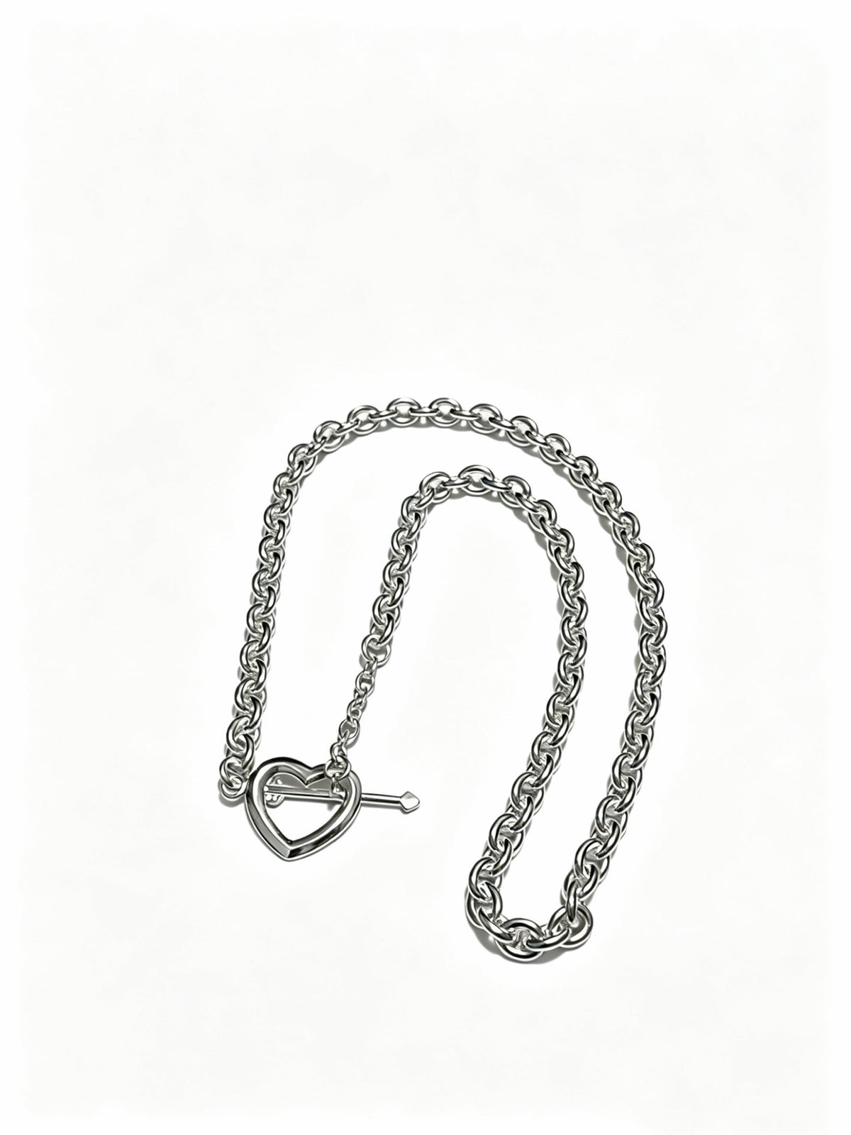 Martin Graham pendant necklace in polished metal-tone – main product view