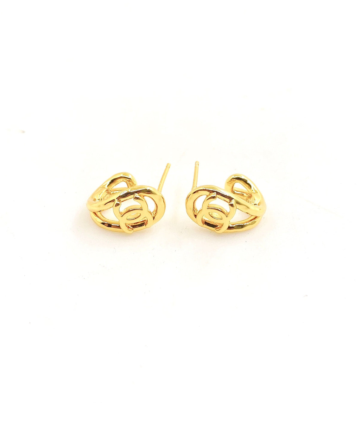Martin Graham earrings in polished metal-tone – main product view