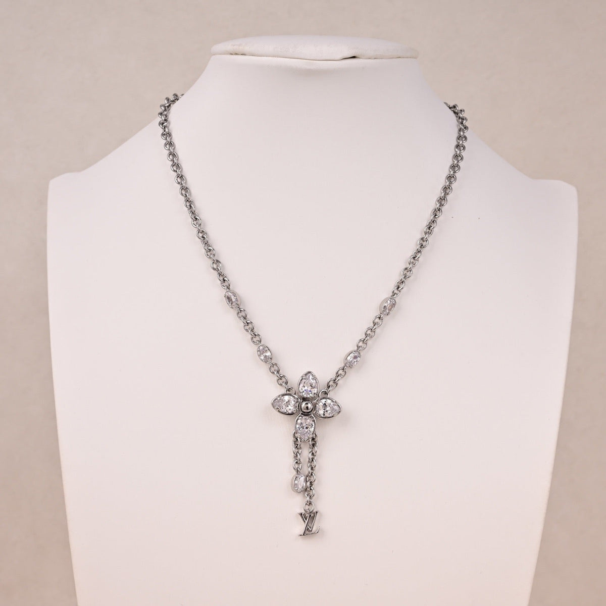 Martin Graham pendant necklace in polished metal-tone – main product view