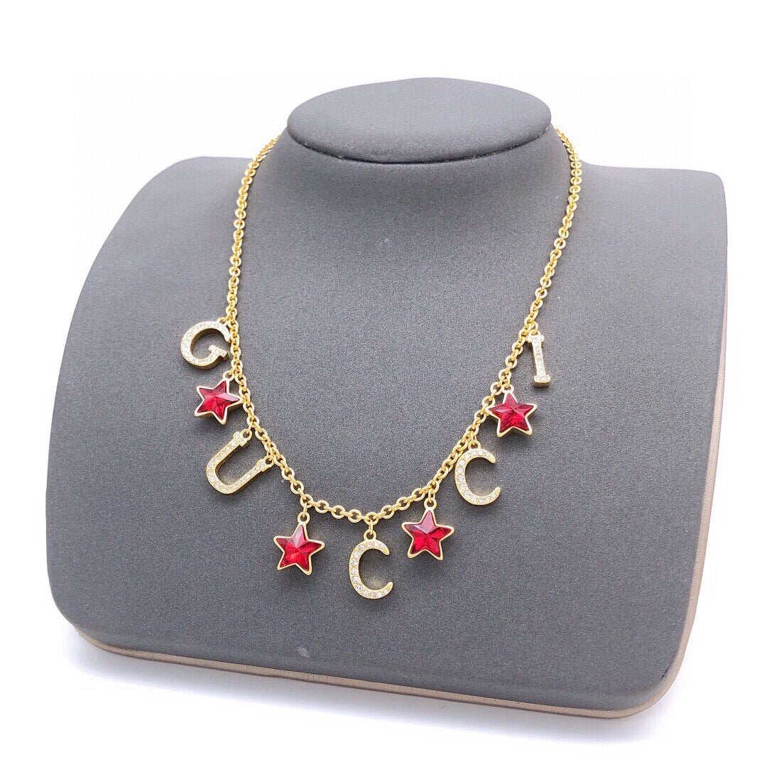 Martin Graham pendant necklace in polished metal-tone – main product view