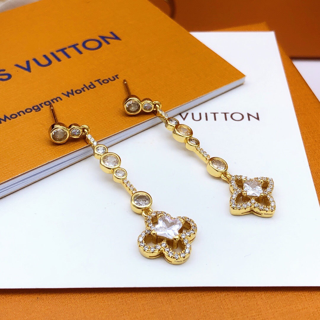 Martin Graham stud earrings in polished metal-tone – main product view
