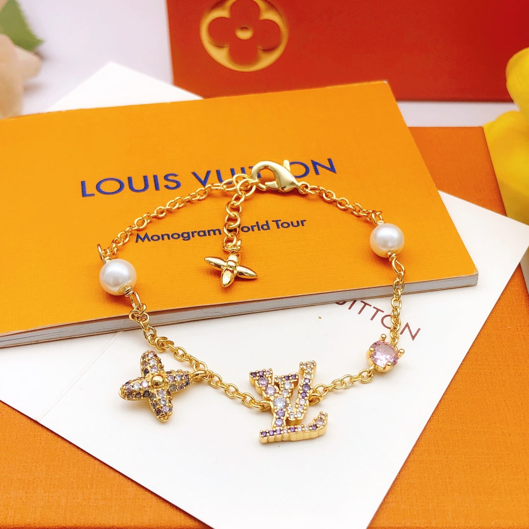 Martin Graham bracelet in polished metal-tone – main product view