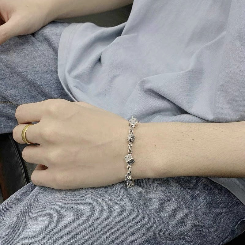 Martin Graham bracelet in polished metal-tone – main product view