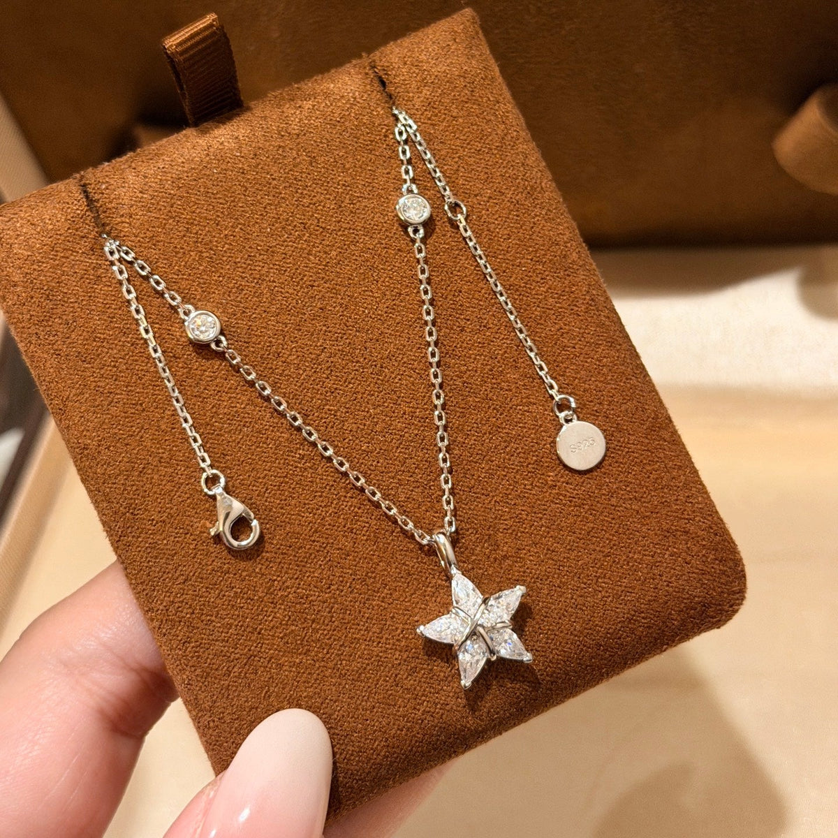 Martin Graham pendant necklace in polished metal-tone – main product view