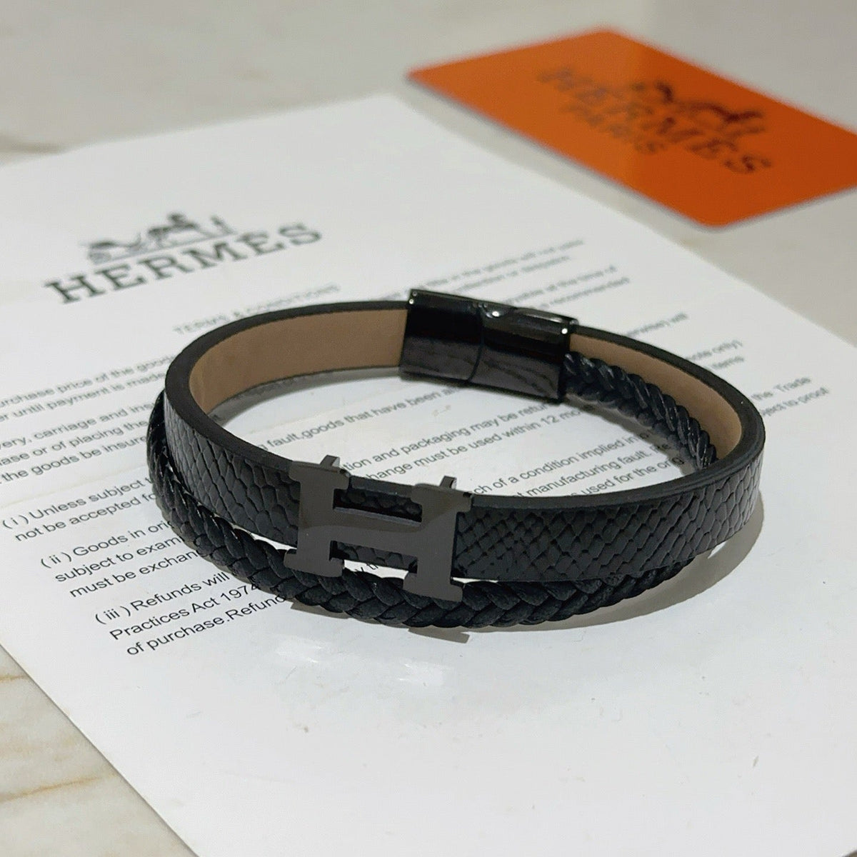 Martin Graham bangle in polished metal-tone – main product view